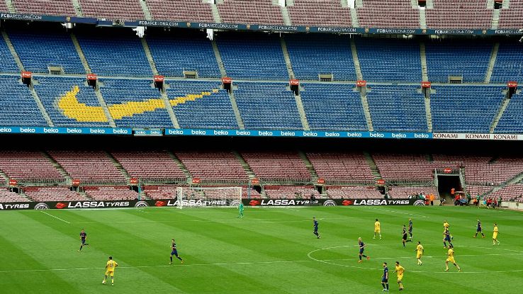Empty Camp Nou