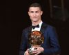 Cristiano Ronaldo wins fifth Ballon d'Or to pull level with Lionel Messi