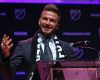 David Beckham's Miami MLS franchise to present stadium plan to city commission