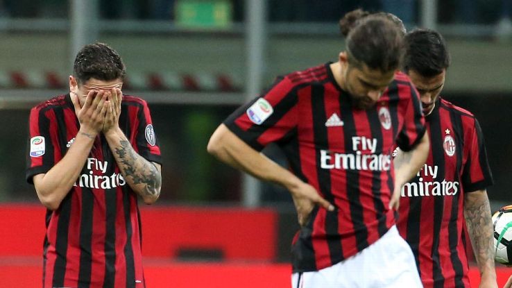 AC Milan endured a difficult 2017-18 following a lavish spending spree the summer before.