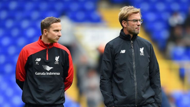 Pepijn Lijnders says Jurgen Klopp is one of the Pepijn Lijnders says Jurgen Klopp is one of the