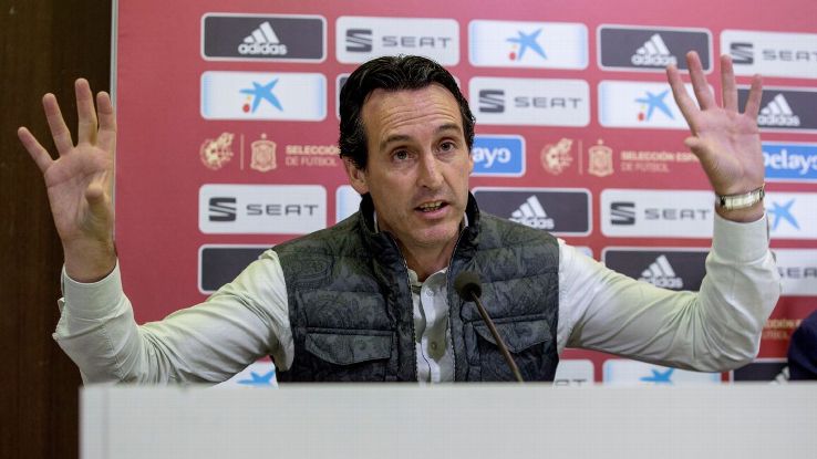 Unai Emery won an unprecedented three consecutive Europa Leagues with Sevilla before moving to PSG