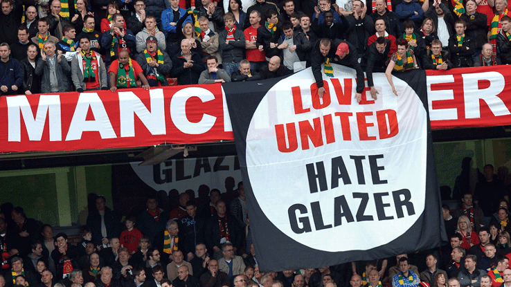 Болельщики Манчестер Юнайтед бастовали против Глейзеров со дня их прихода в клуб