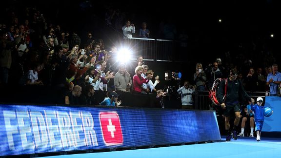 El choque entre Del Potro y Federer
