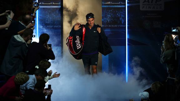 El choque entre Del Potro y Federer