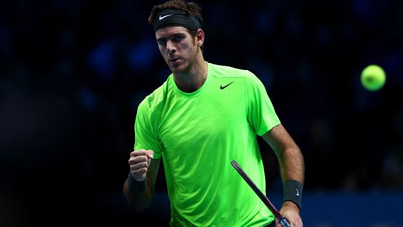 El choque entre Del Potro y Federer