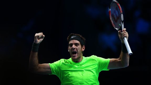 El choque entre Del Potro y Federer