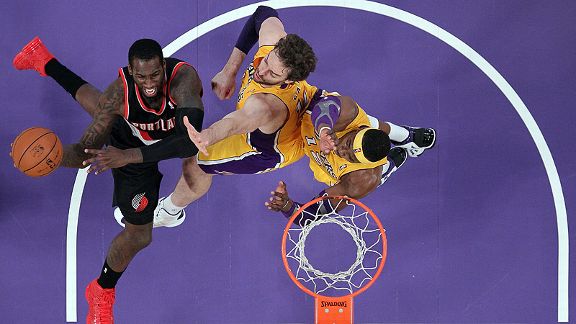 La acci�n de la NBA 