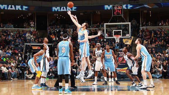 La acci�n de la NBA 