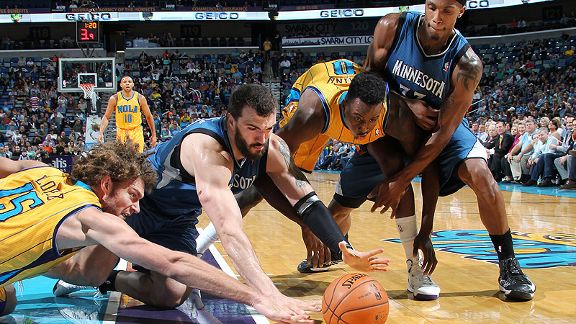La acci�n de la NBA 