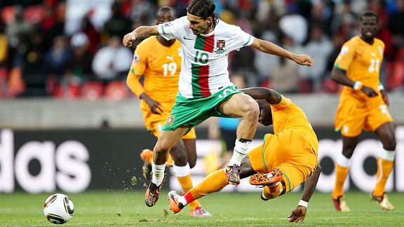 Ivory Coast v Portugal