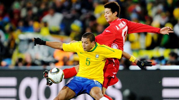 Battle for the ball