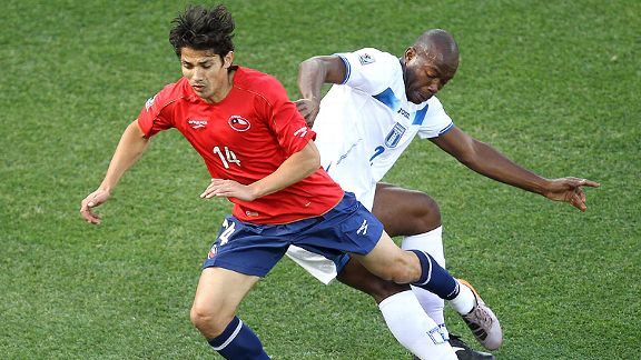 Honduras v Chile