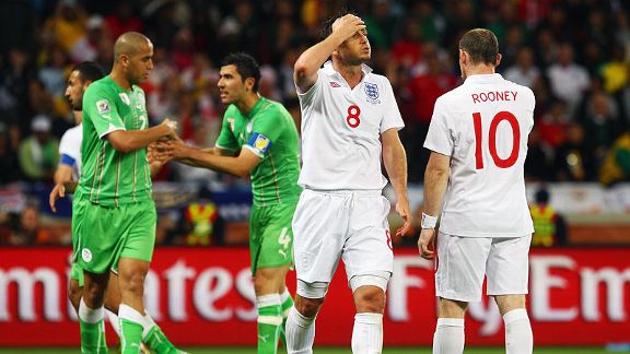 England v Algeria