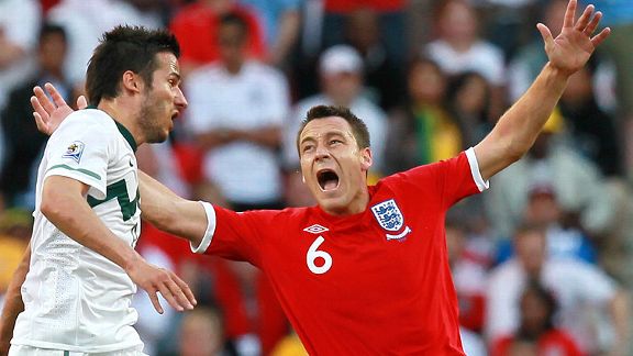England v Slovenia