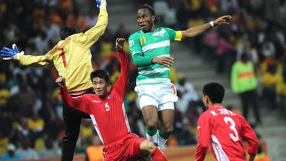 North Korea v Ivory Coast