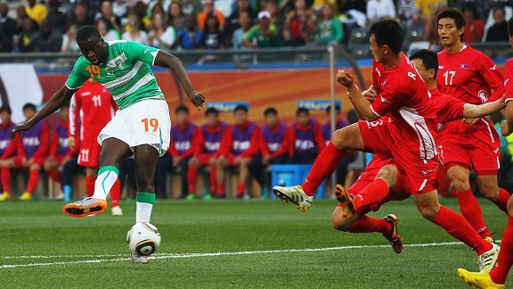 North Korea v Ivory Coast