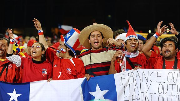 Chile v Spain
