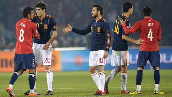 Chile v Spain