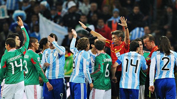 Argentina v Mexico