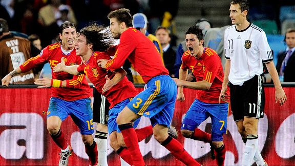 Germany v Spain