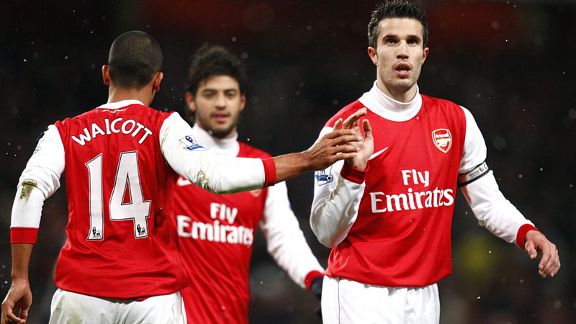Theo Walcott and Robin van Persie