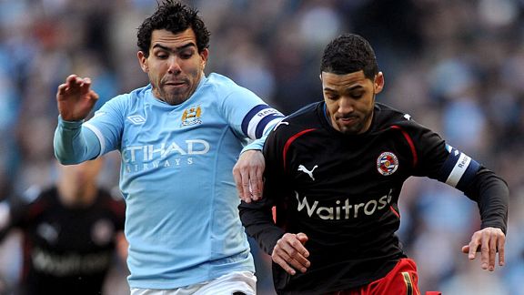 Carlos Tevez battle