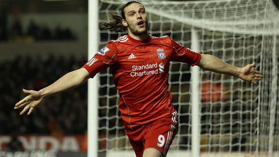 Andy Carroll Liverpool celeb v Wolves