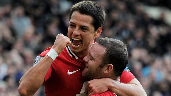 Javier Hernandez Wayne Rooney celeb