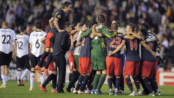 Final whistle celeb Atletico Madrid 