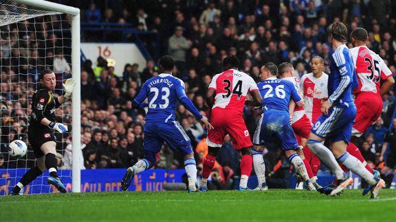 John Terry goal Chelsea v QPR 