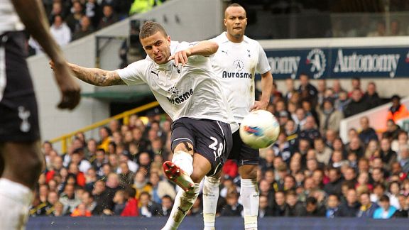 Kyle Walker goal v Blackburn