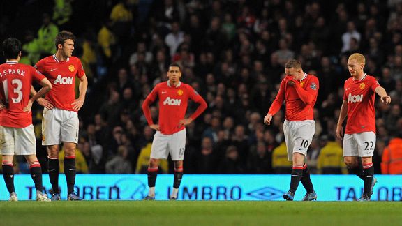 Manchester United's players reflect on conceding just before the break