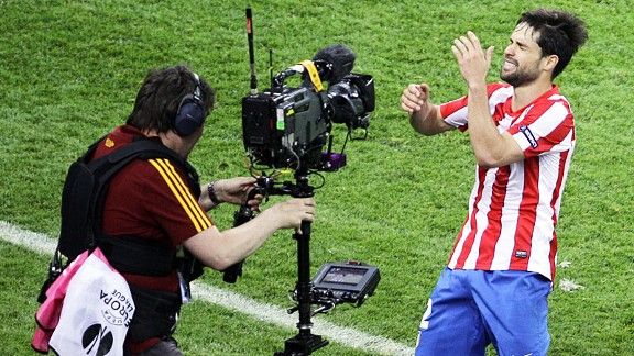 Diego made sure of Europa League glory with Madrid's third in Bucharest