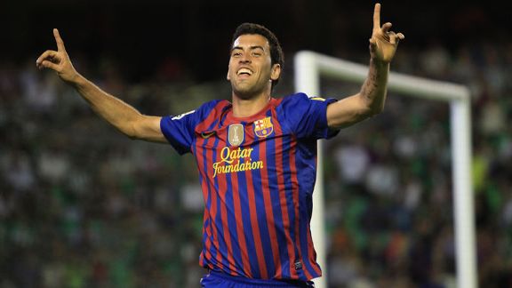 Sergio Busquets celeb Barcelona
