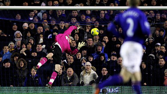 Adam Bogdan can't save Tim Howard's freak goal