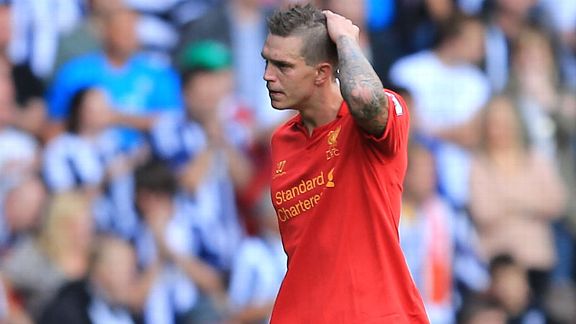 Daniel Agger red card