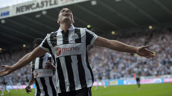 Hatem Ben Arfa Newcastle celeb