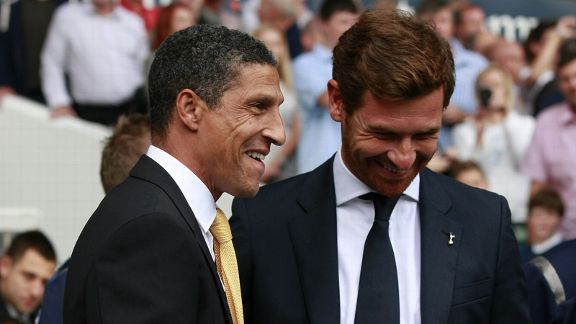 Andre Villas-Boas and Chris Hughton