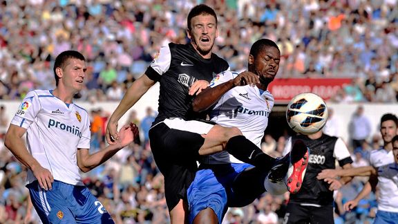 Ignacio Camacho scored the only goal of the game as Malaga beat Real Zaragoza