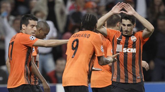 Henrik Mkhitaryan netted twice as Shakhtar Donetsk beat FC Nordsjaelland 2-0