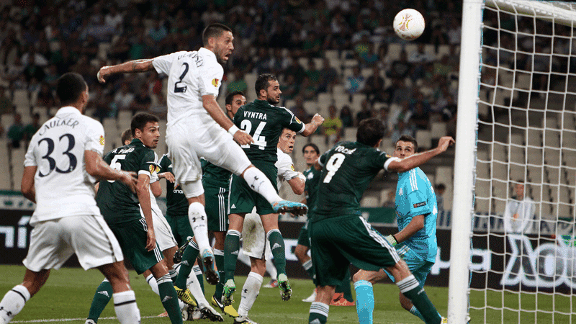 Michael Dawson opened the scoring for Tottenham