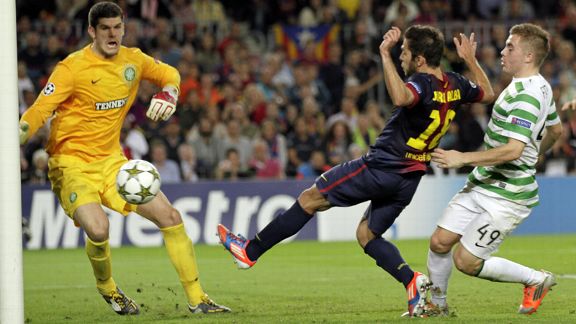 Jordi Alba breaks Celtic hearts with a 94th minute winner