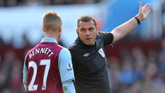 Joseph Bennett red card