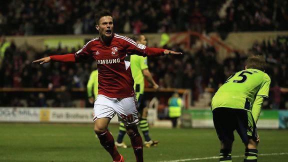 Miles Storey Swindon celeb v Villa