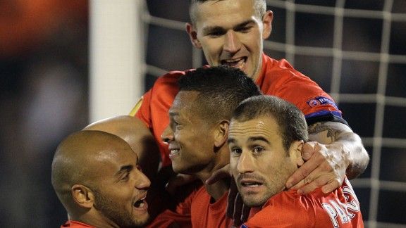 Rodrigo Palacio bagged a brace for Inter Milan against Partizan Belgrade