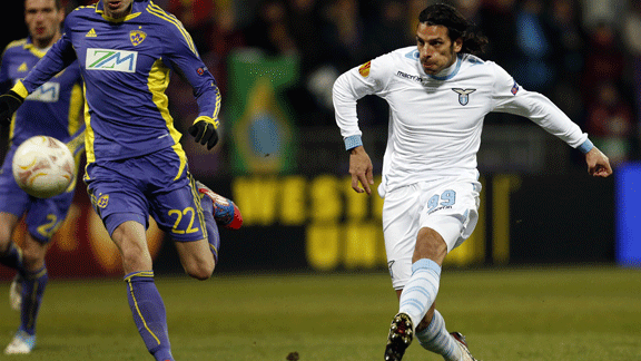 Sergio Floccari goal Lazio 