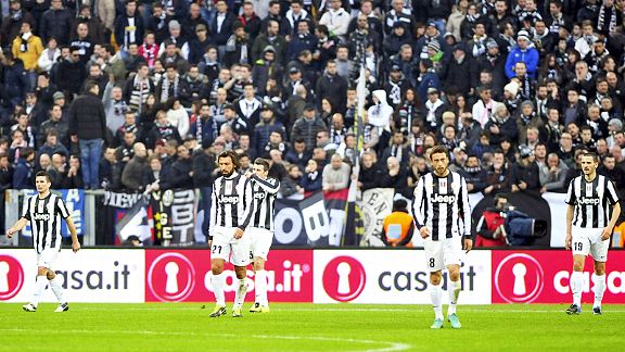 Andrea Pirlo and the Juventus players have nowhere to hide as Sampdoria claim a famous 2-1 win