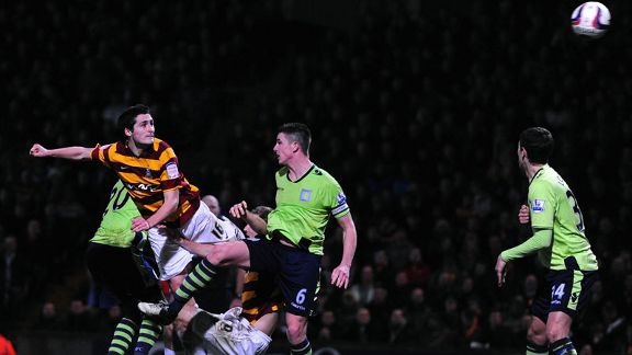 Carl McHugh goal v Villa
