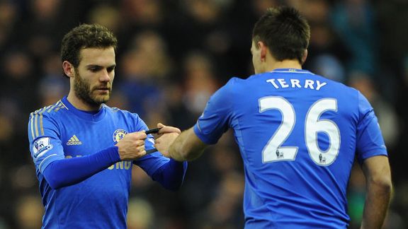 Juan Mata, John Terry